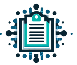Enhance ‘Standard Operating Procedures’ with our documentation service, symbolized by a clipboard and digital connections icon.