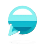 A teal icon of a chat bubble that is being used to represent real time messaging.